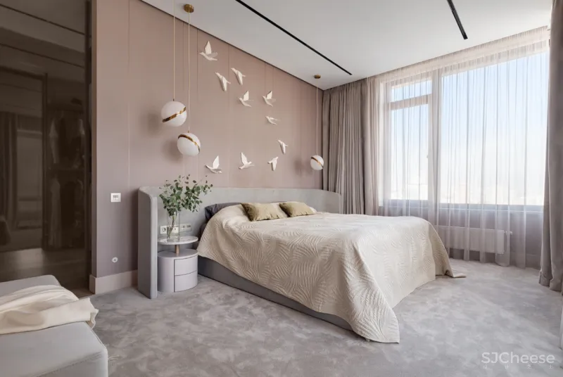 将并不算宽敞的公共区域塞的满满当当,没想到还如此好看!