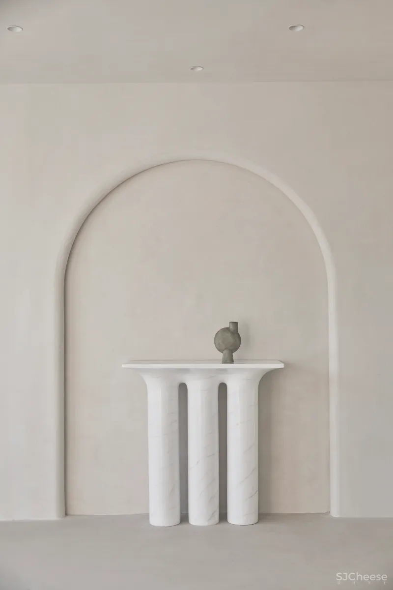 也间设计 × 摄影空间:空间中的白月光