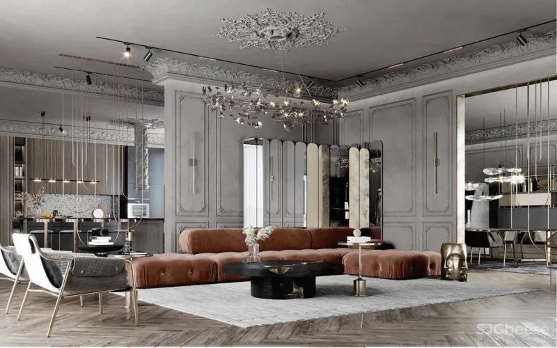 法式现代豪宅，无可挑剔的工艺！