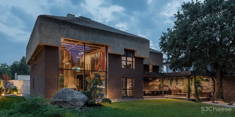 Sergey Makhno Architects-来自禅意与工业风的Double Kill!