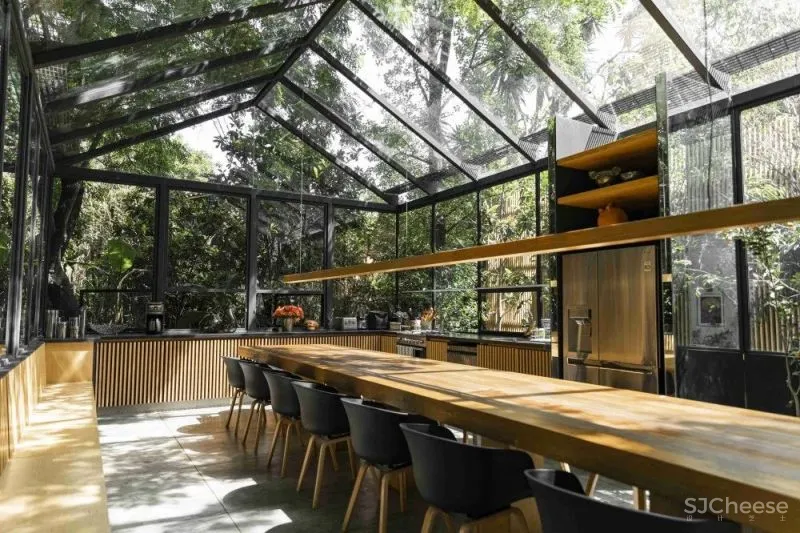 Mauricio Ceballos 墨西哥 融入大自然的林间景观别墅