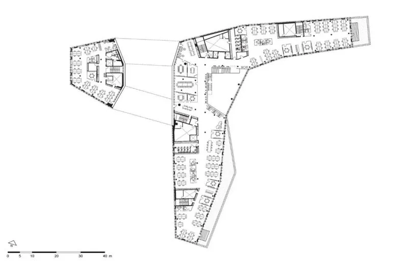 嘉士伯新总部大楼,可回收的黄铜外立面,示范了真正可持续理念!