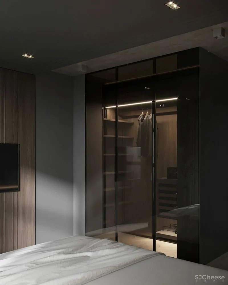 90㎡的实用系现代住宅,高级感炸裂!