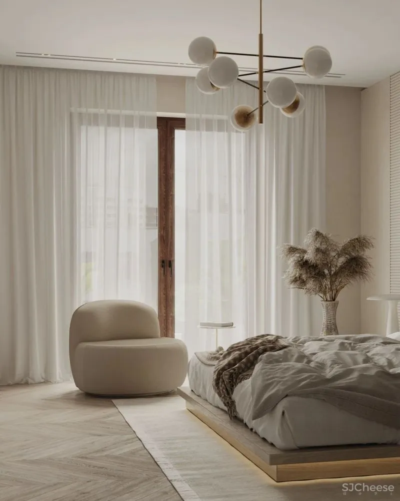 粉色 亚麻色,藏在公寓里的温润细腻!