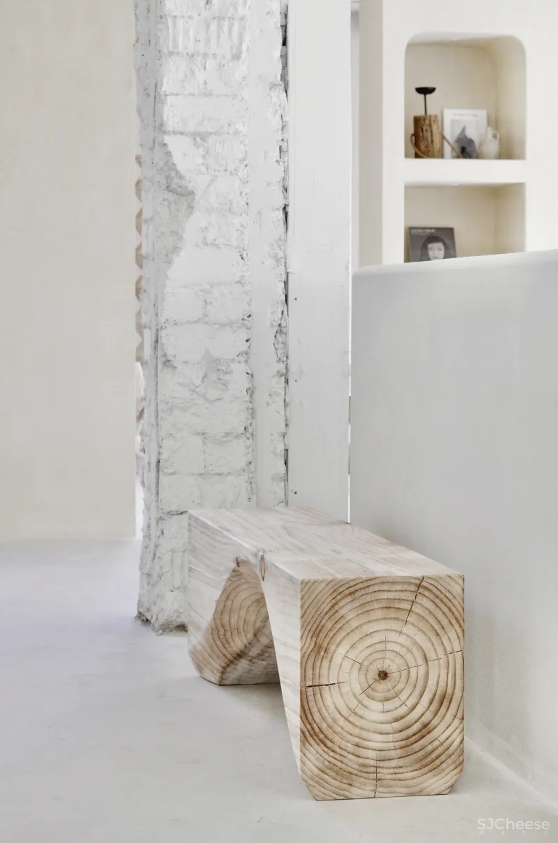 也间设计 × 摄影空间:空间中的白月光