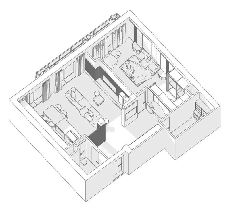 粉色 亚麻色,藏在公寓里的温润细腻!