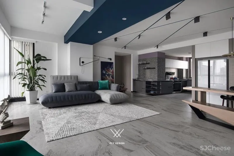 阳台与客厅打通一体化,这是我看到最喜欢的设计