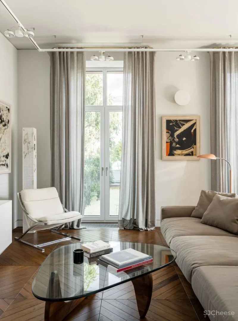 你要的巴黎的浪漫与莫斯科的优雅,这个208平的空间能装下吗?