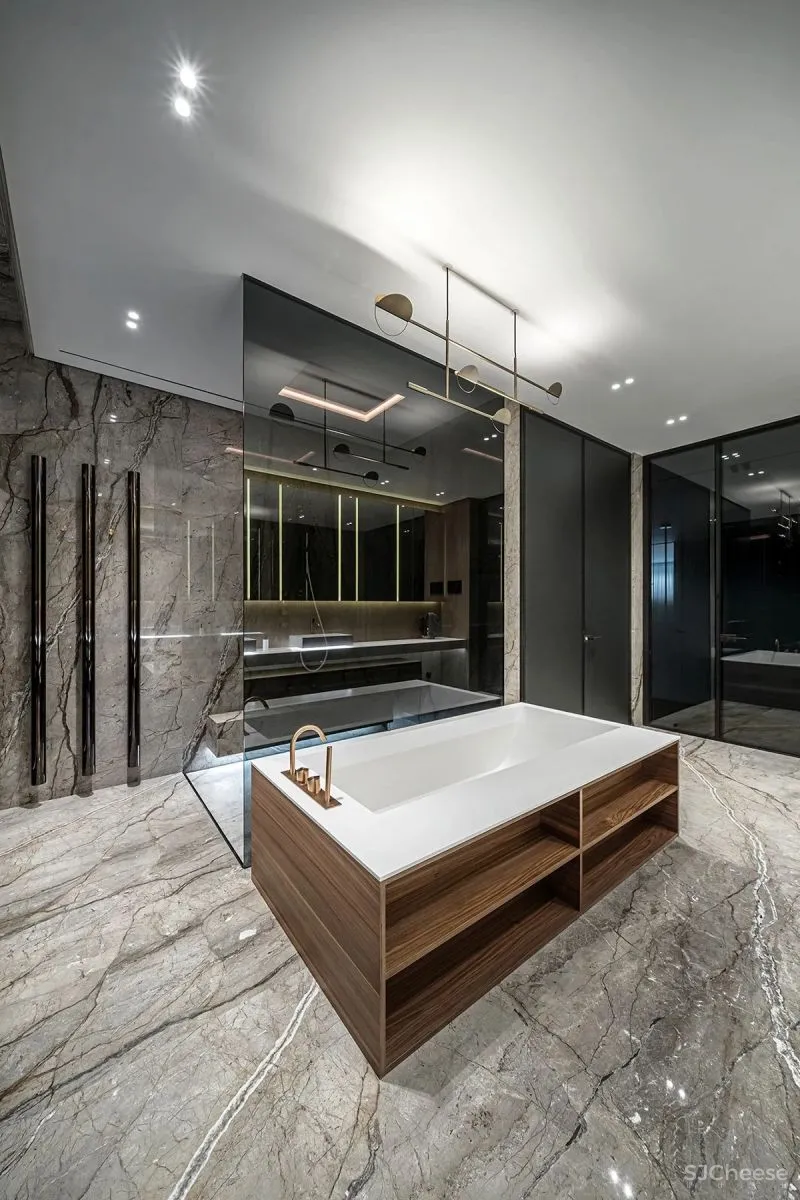 450㎡轻奢大宅,这才是别墅的正确打开方式!