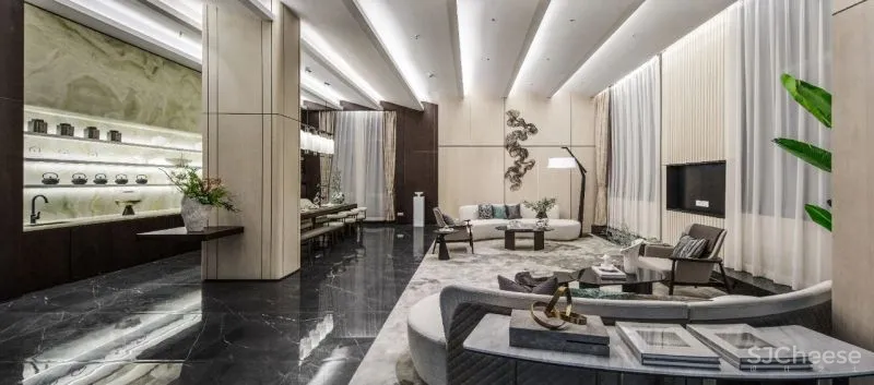 福州 • 6#楼办公样板-会所 JKD间空