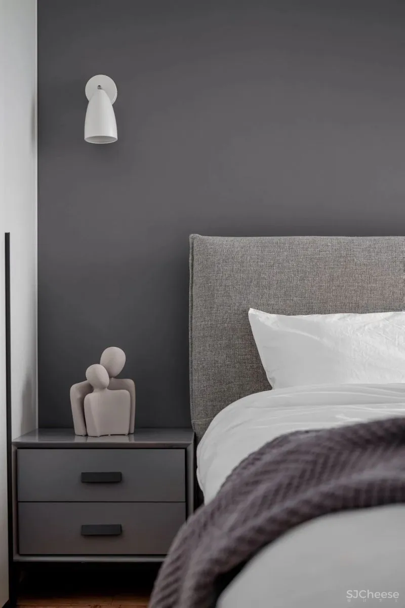 皇家蓝与爱马仕橙,极简空间的时尚活力感 宏福樘设计