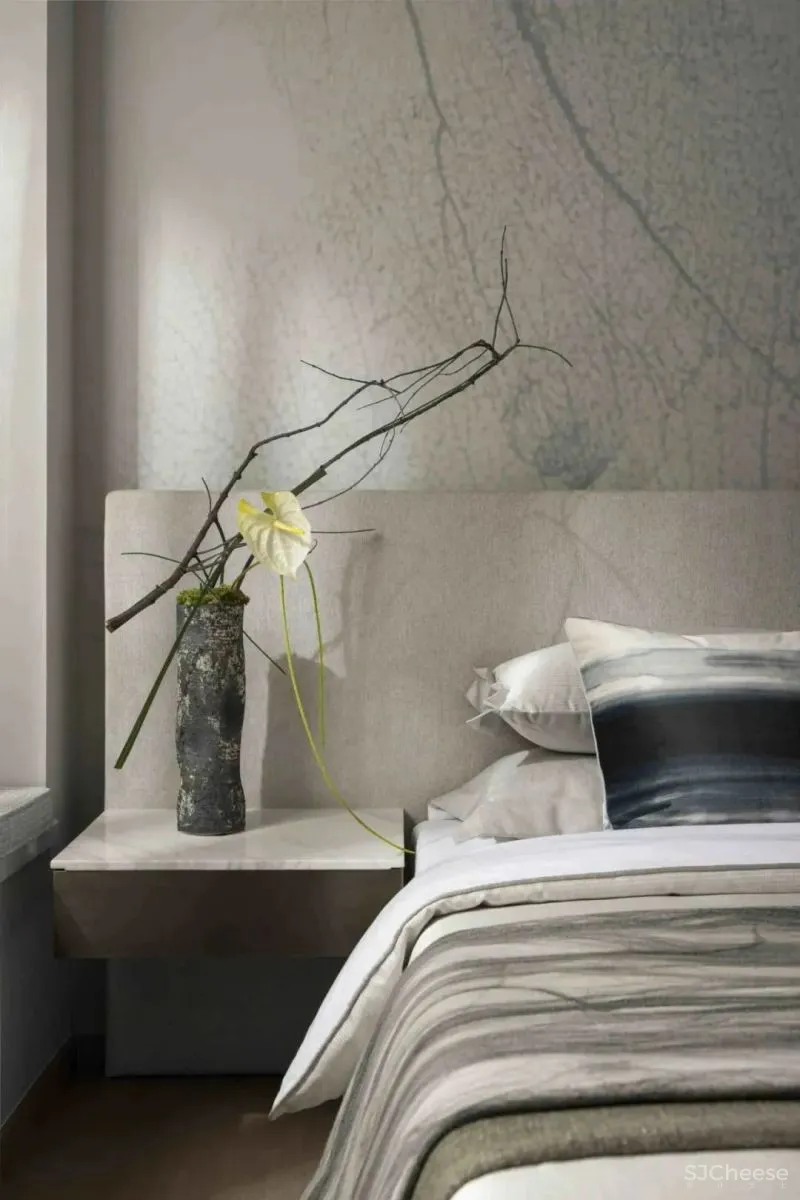 水墨韵律 素雅花艺,独有的东方气韵 观致设计