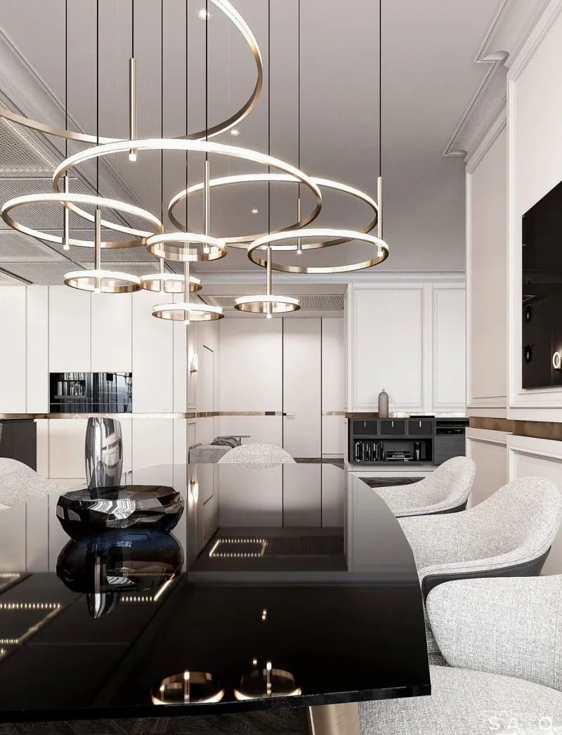 SAO Studio 轻奢大平层,高贵生活!