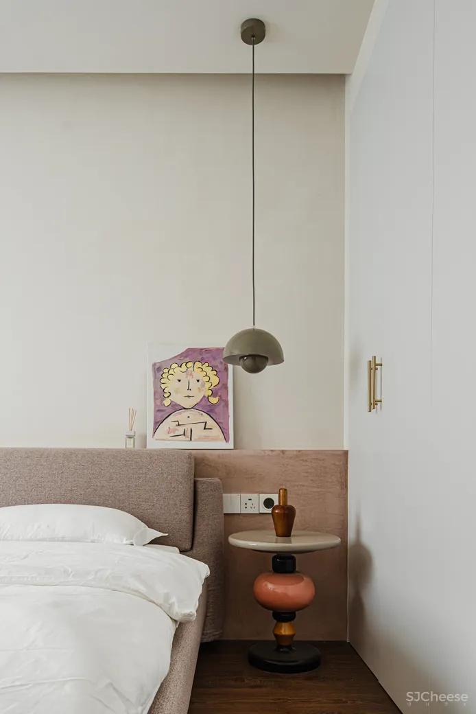 研究生小姐姐的91㎡一人居,两室改一室,换来通透客餐厅!奶油色太温柔!