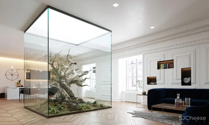 自然探索绿意弥漫的空间