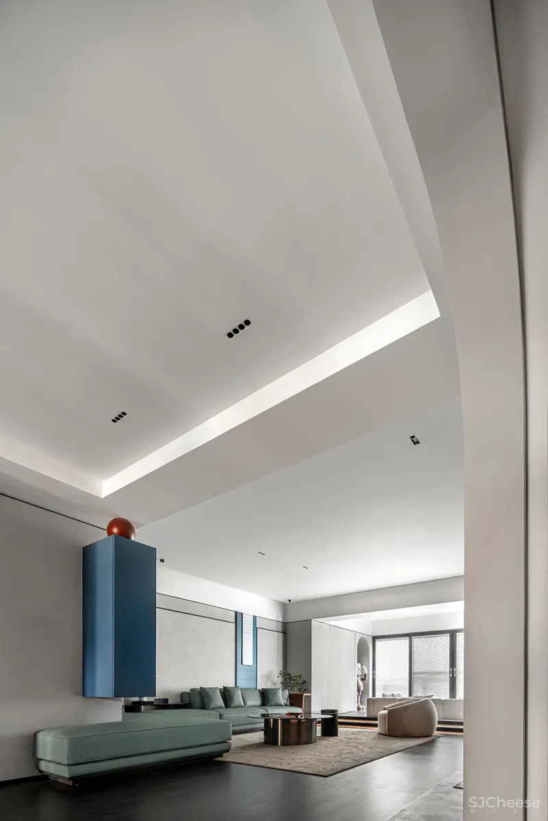 206㎡简约大平层,打破常规、简单纯粹!