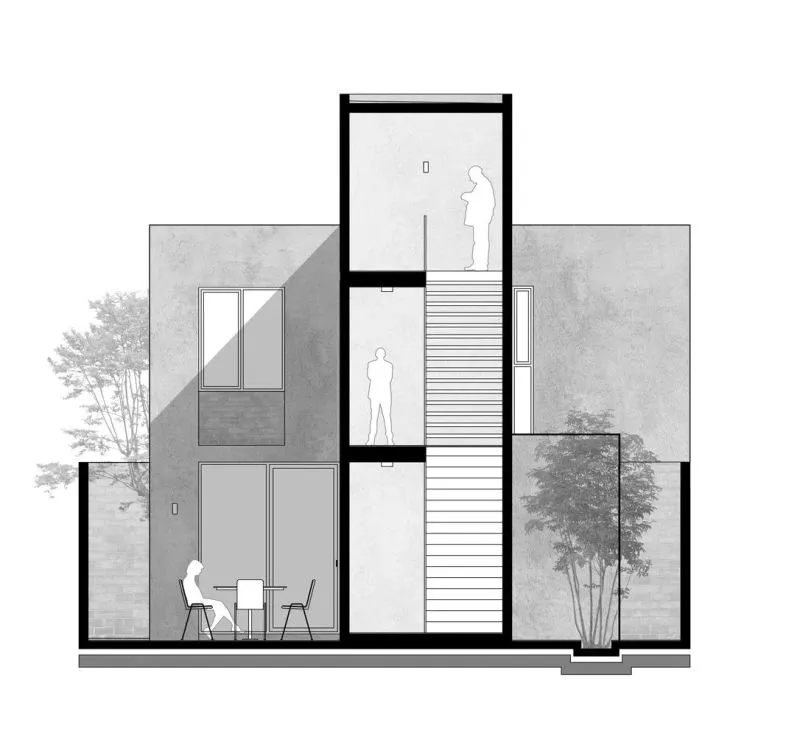 Yavia House Interstitial Arquitectura