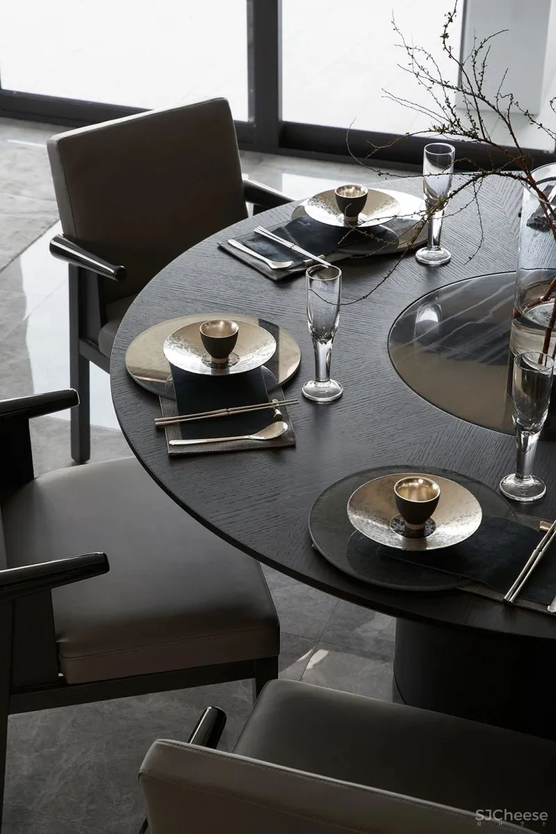 ONE CU壹方设计 成都卓越·晴翠 350㎡气质大宅,麓湖之畔,向心而居