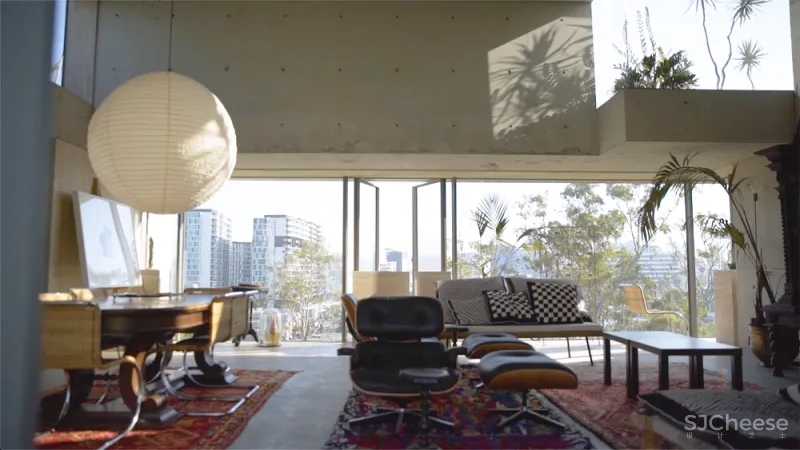 这栋房子的屋顶花园,设计得太美了