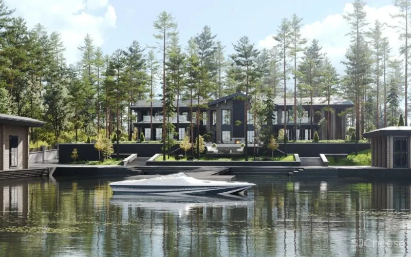 360㎡简约风豪宅,成功人士的气质!