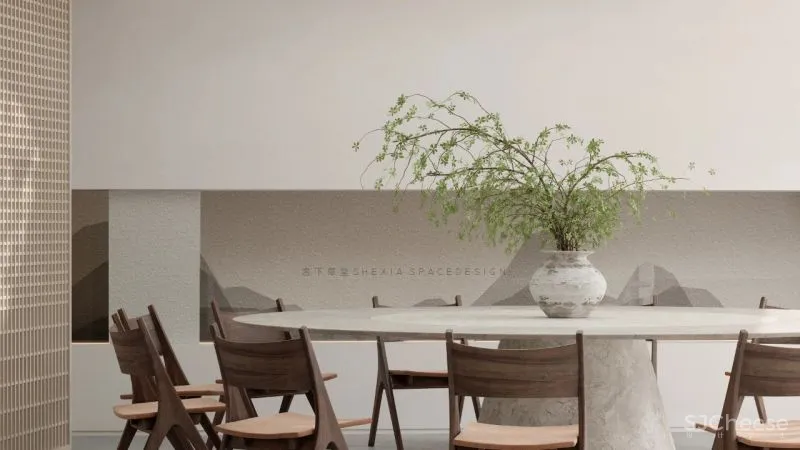 松间月末 舍下作品