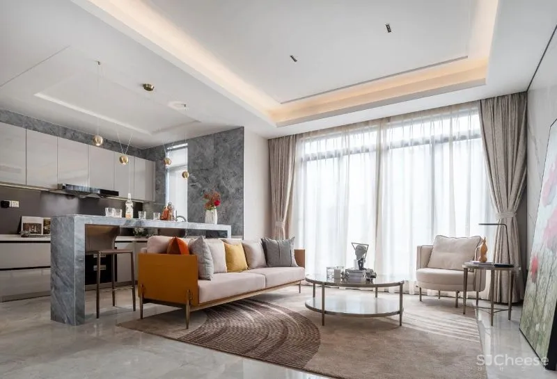 别墅样板间：城市之畔，梦想之家 GLC x 绿地「星作」