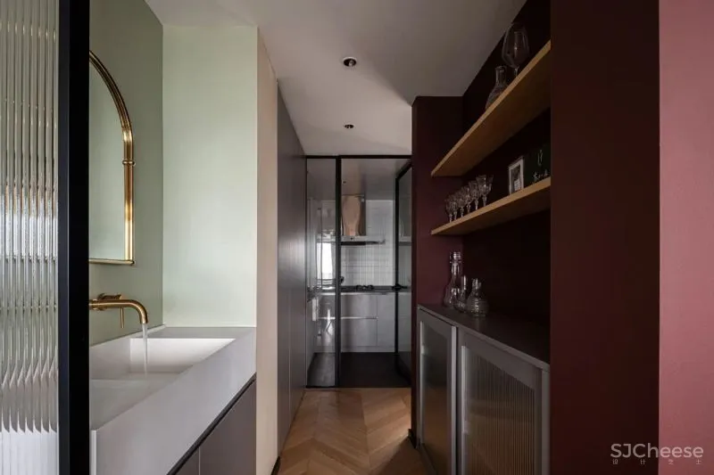 117㎡普通户型“重生”,4米大岛台、投影、收纳...美到认不出!