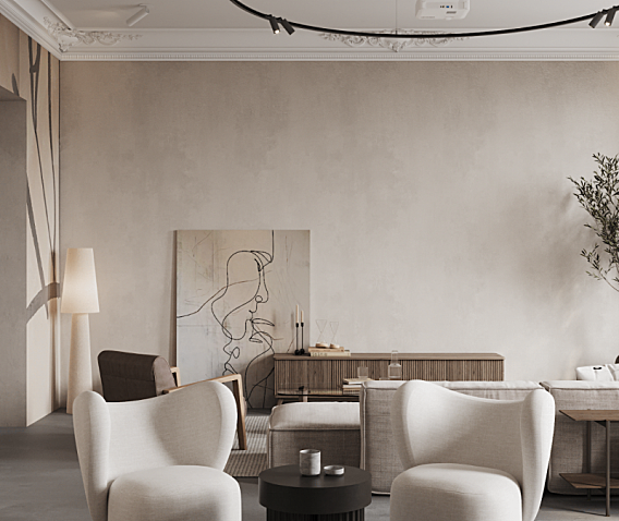 简约大平层,轻奢有度的设计!