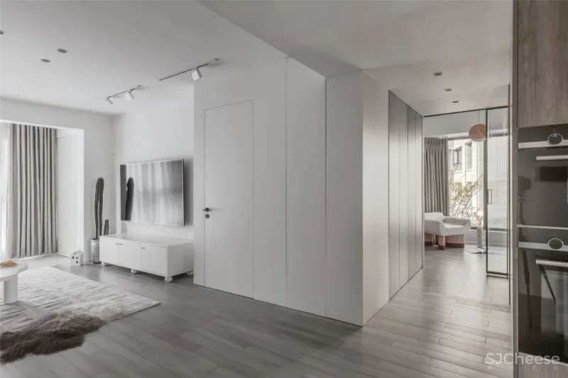 130㎡简约舒适宅，简单与优雅，清新的空间，让生活自然舒坦