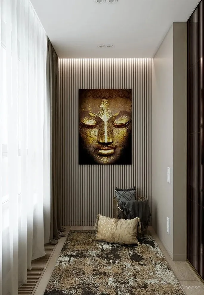 120m²私宅设计，黄铜与轻奢的邂逅