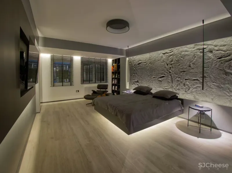 这是一个大胆的设计,因为热爱大自然,就将岩石直接搬回家?!