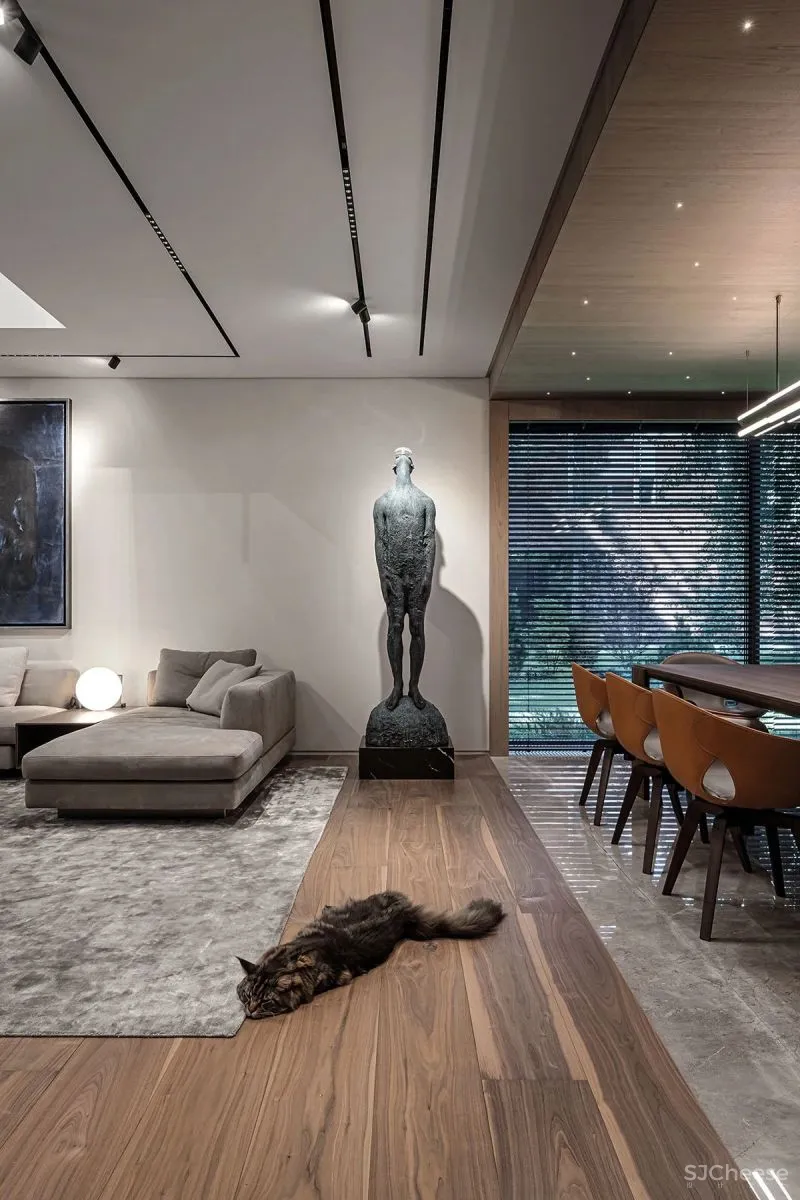 450㎡轻奢大宅,这才是别墅的正确打开方式!