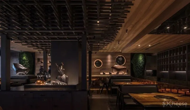 黑牛の店——水墨艺术 大未HK设计