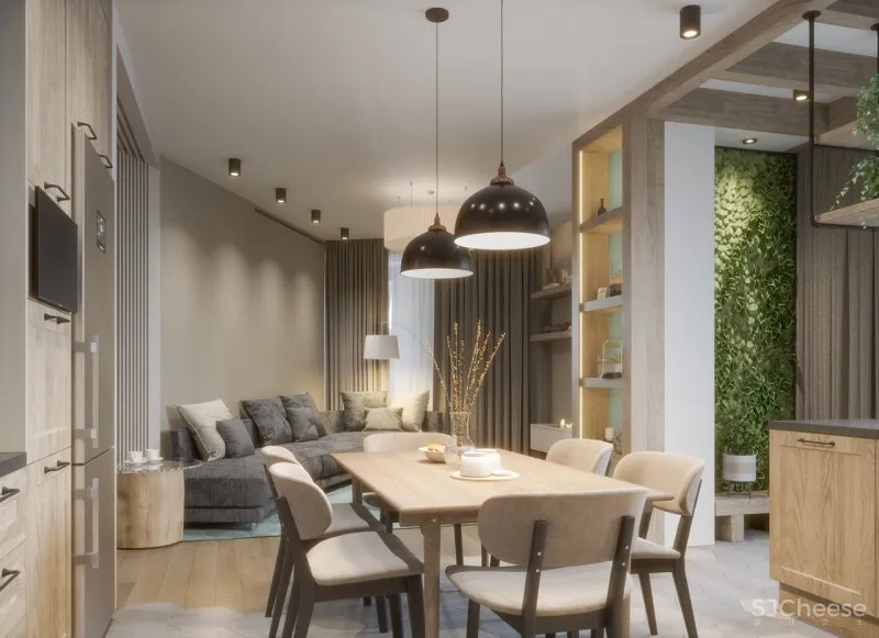 紧凑户型的现代美学