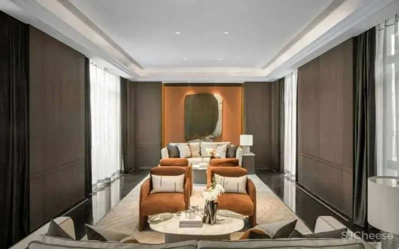 武汉招商 · 凝练现代艺术,尽显奢华 明德设计