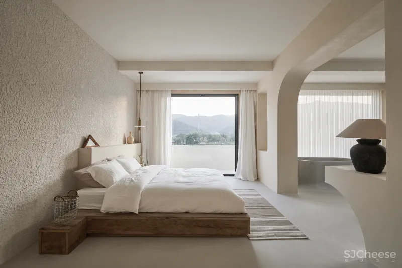 也间设计 × 摄影空间:空间中的白月光