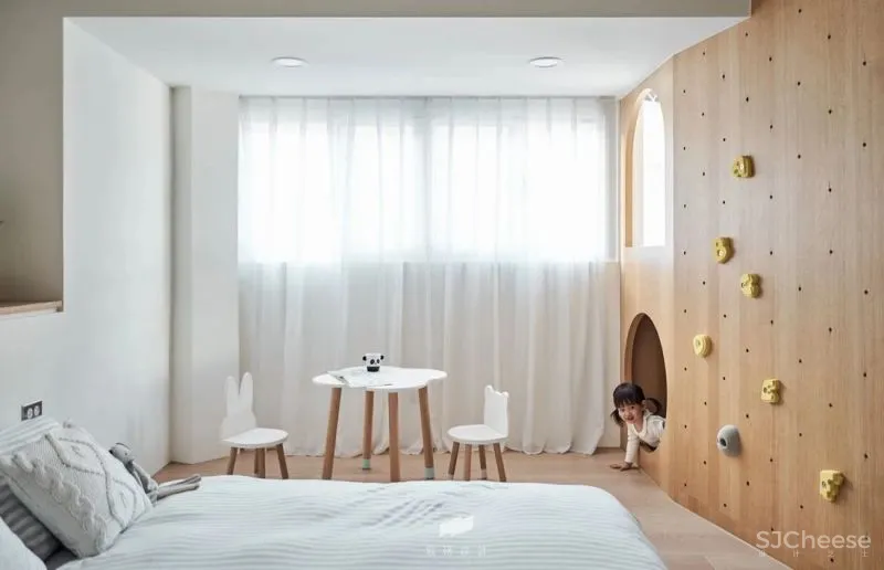 165㎡原木复式,温暖质感