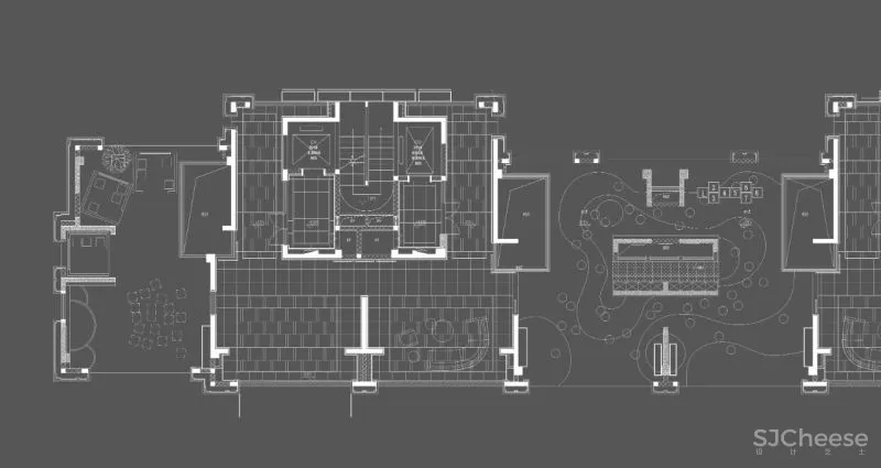 乐在设计 × 绿城诚园架空层:自然层次的交织