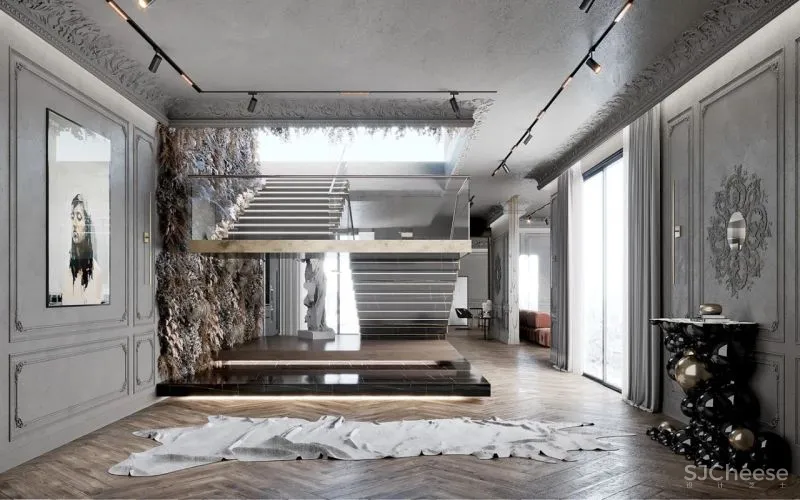 法式现代豪宅，无可挑剔的工艺！