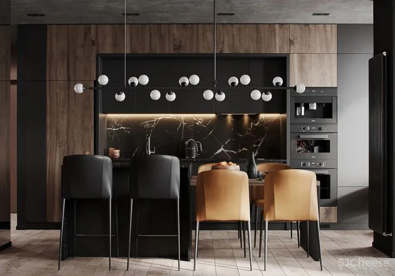 89㎡原木 黑色，你喜欢吗