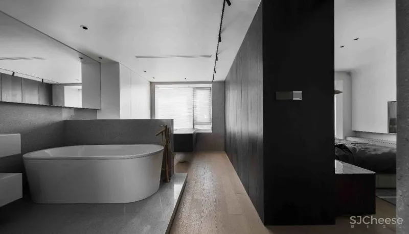 两户改一户,构造简致生活大平层︱辰佑设计