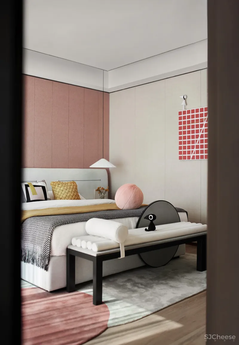 LESTYLE 乐尚设计:254㎡艺术住宅,家的鎏金光影!