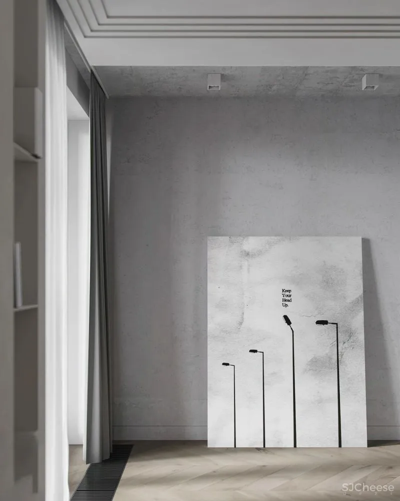 90㎡的实用系现代住宅,高级感炸裂!