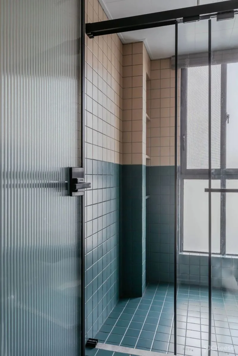 豆绿浅粉 蜂蜜色,折衷主义现代格调 禄本设计