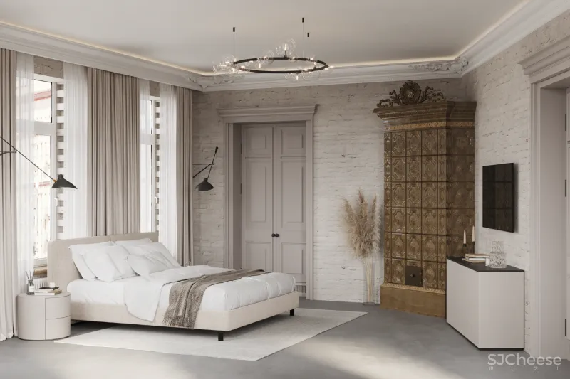 优雅大平层,轻奢有度的欧式风情!