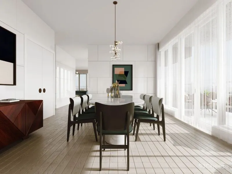 顶级公寓这样设计才气派！简约但不简单~