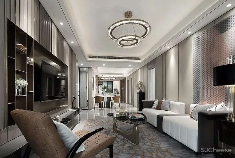 其境设计:现代风个性小户型,尽显优雅高级格调!