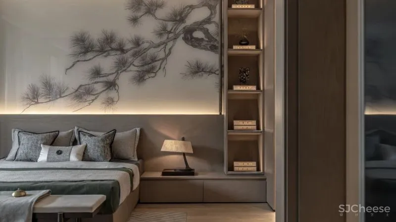 【壹新设计新作】376㎡现代中式别墅样板间——禅语•共鸣！