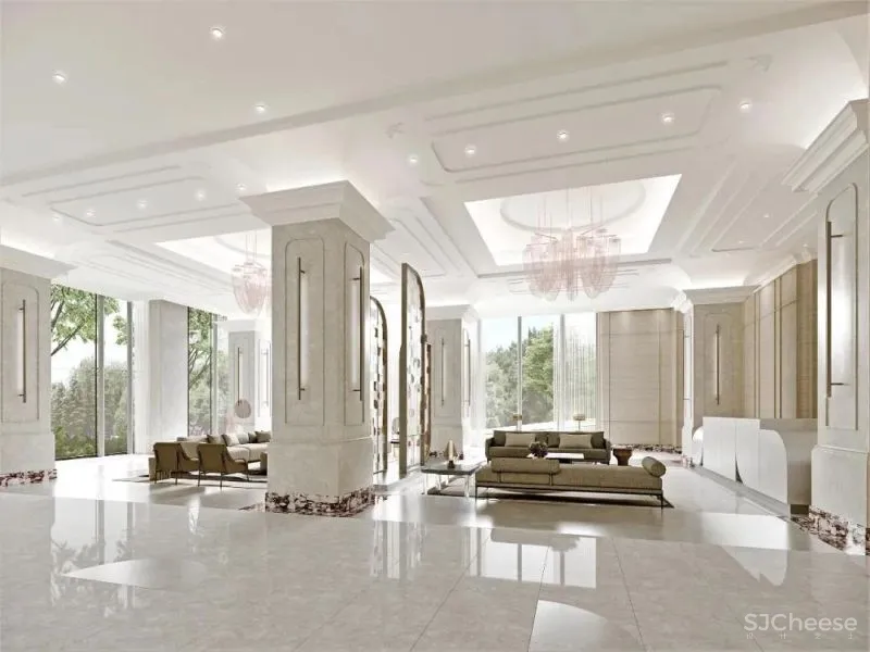 顶级公寓这样设计才气派！简约但不简单~