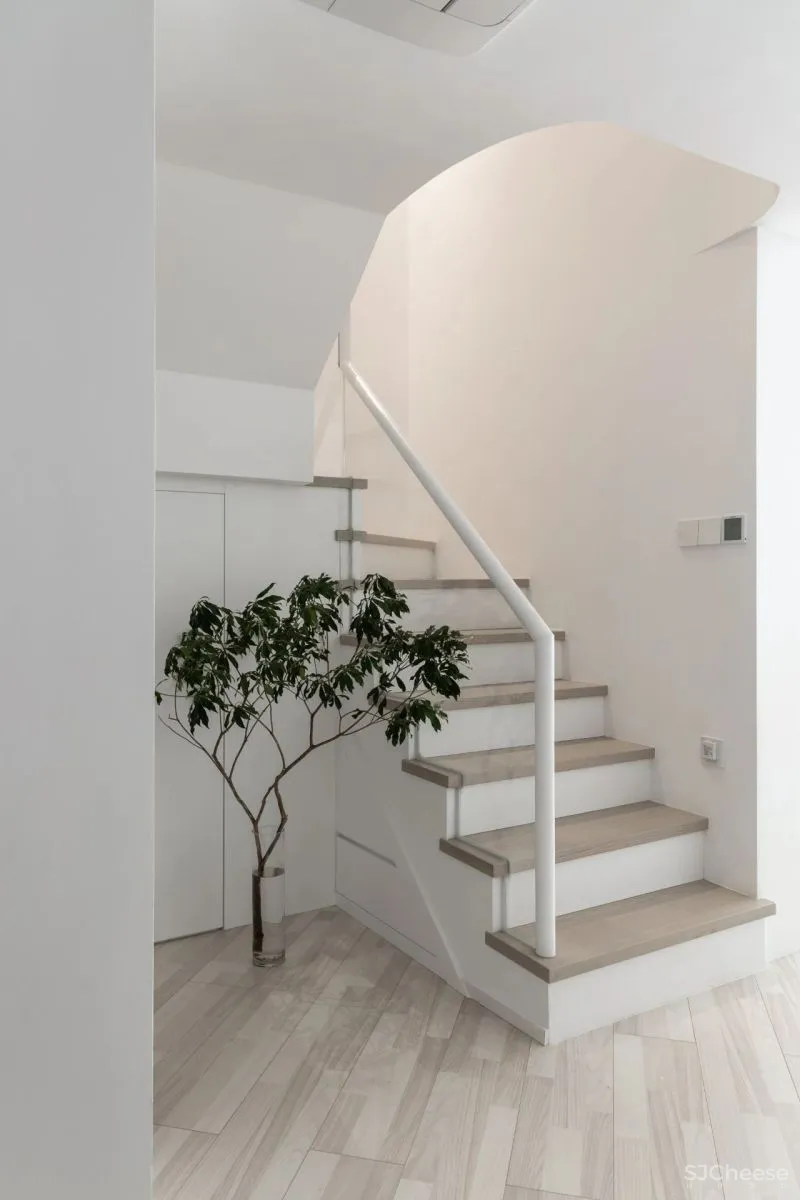 两道弧线串联起来的家，重新定义功能 理居设计